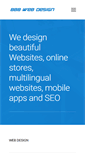 Mobile Screenshot of bbbwebdesign.com